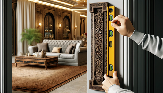 Installation of Designer Mezuzah Cases