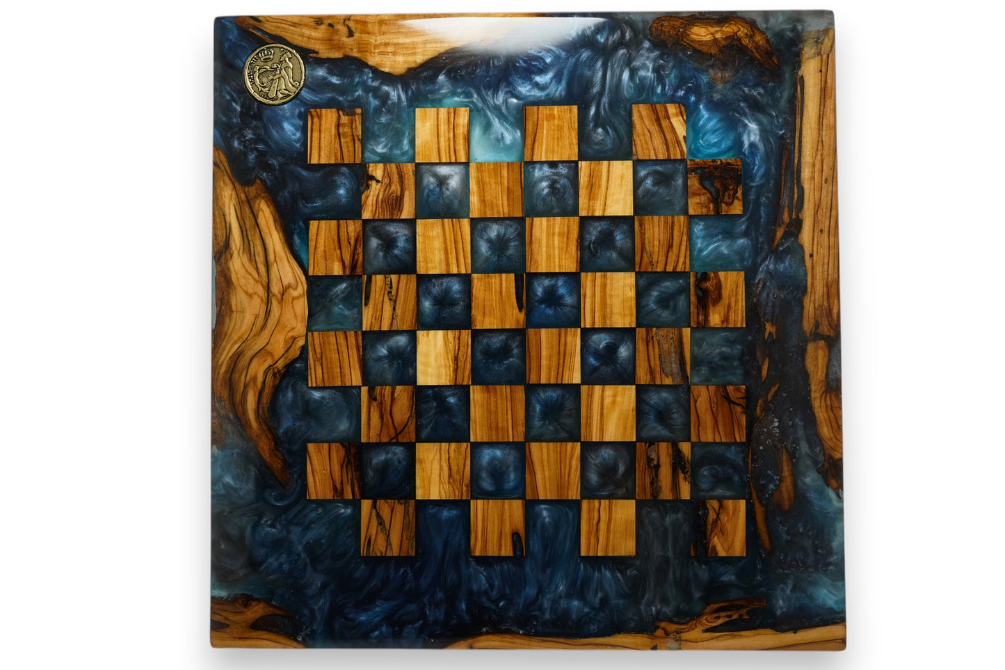 Sea of Thought – Olive Wood Chess Set