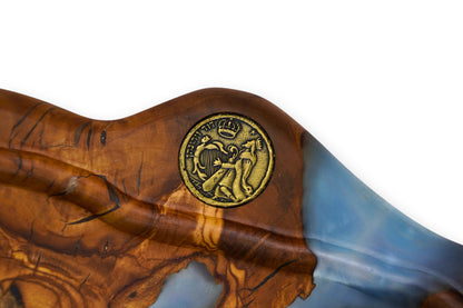 Butcher board designed for carving meat