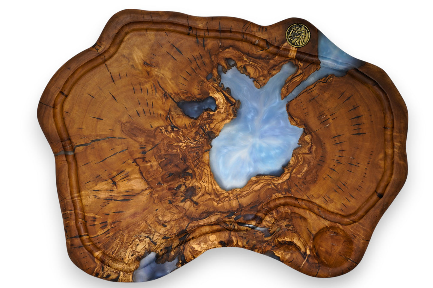 Butcher board designed for carving meat