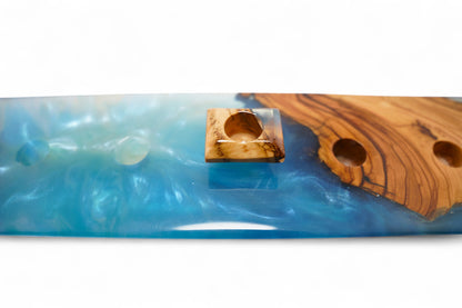 Ocean of Light – Fine Art Hanukkiah