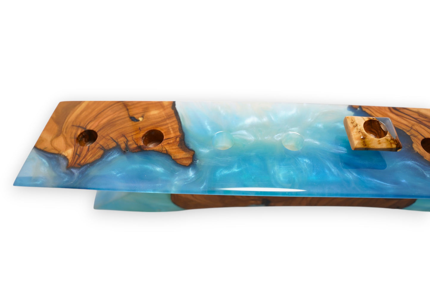 Ocean of Light – Fine Art Hanukkiah