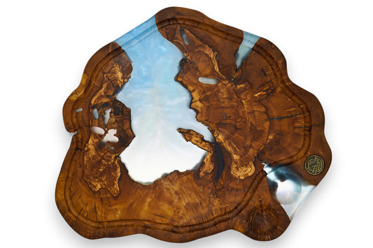 Butcher board designed for carving meat