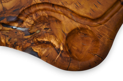 Butcher board designed for carving meat