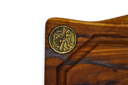 Butcher board designed for carving meat