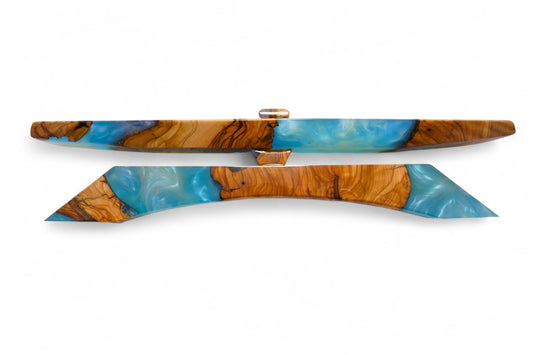 Ocean of Light – Fine Art Hanukkiah