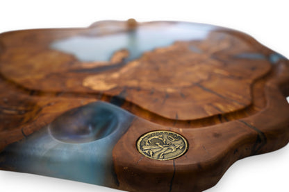 Butcher board designed for carving meat