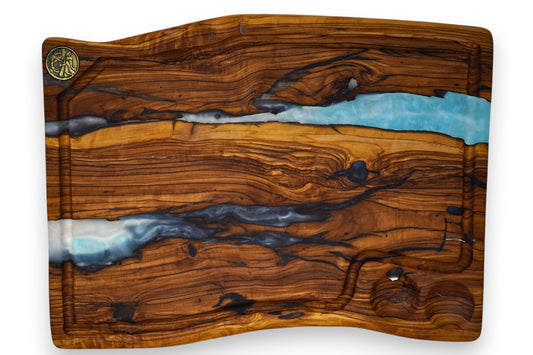 Butcher board designed for carving meat