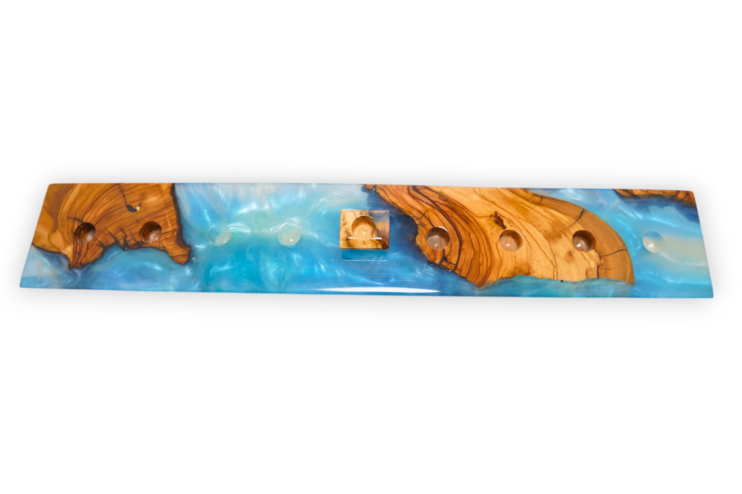 Ocean of Light – Fine Art Hanukkiah
