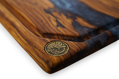 Butcher board designed for carving meat