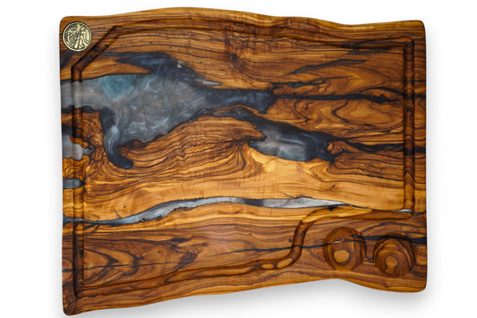 Butcher board designed for carving meat